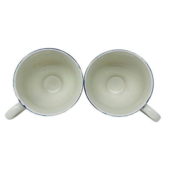 Blue Sky Ceramic Set of 2 Under the Sea Fish Coffee Tea Mug Cup - Picture 5 of 9